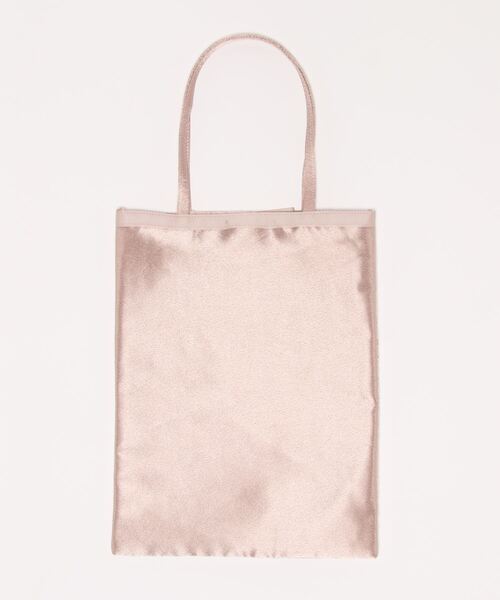 Three Four Time（ｽﾘｰﾌｫｰﾀｲﾑ）の「【結婚式/フォーマル】ストーンリボンサブバッグ（エコバッグ/サブバッグ・レディース・ブラック/ピンク/ネイビー・FREE）」の6枚目の写真