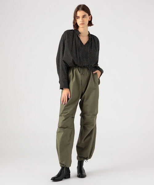 EDITION(エディション)の「MILITALY OVER PANTS コットン ミリタリーパンツ(その他パンツ・レディース・カーキ/ネイビー・34/36)」の8枚目の写真