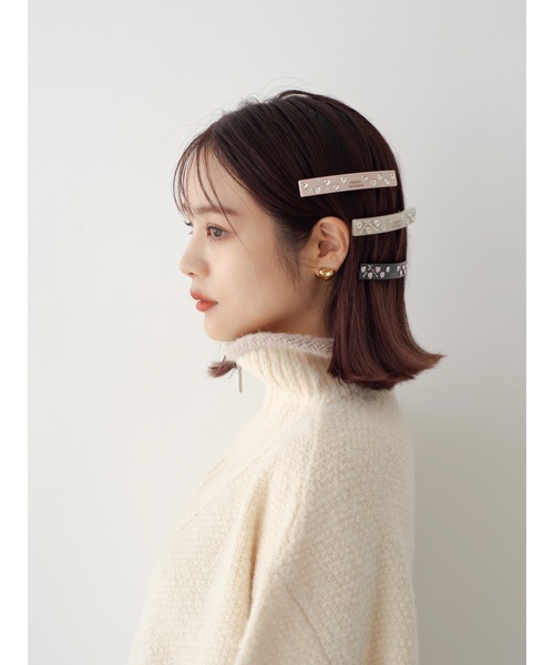 JUMELLE（ジュメロ）の「つやハートピアス（ピアス（両耳用）・レディース・シルバー/ゴールド・FREE）」の10枚目の写真