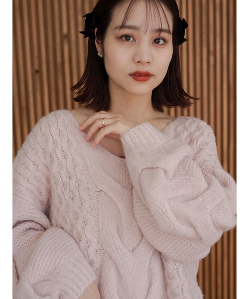 JUMELLE（ジュメロ）の「つやハートピアス（ピアス（両耳用）・レディース・シルバー/ゴールド・FREE）」の9枚目の写真