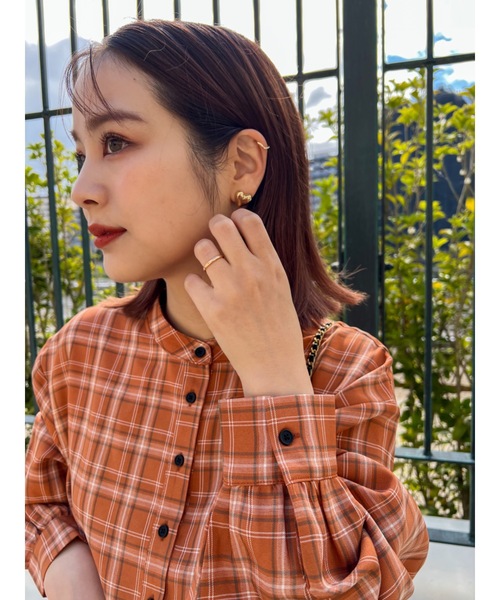 JUMELLE（ジュメロ）の「つやハートピアス（ピアス（両耳用）・レディース・シルバー/ゴールド・FREE）」の20枚目の写真