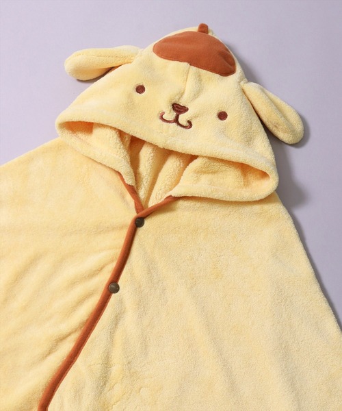 BAYBLO（ベイブロ）の「(SK)吸水速乾 マイクロファイバー ふんわり フード付き バス ポンチョ（タオル・キッズ・ベージュ系その他2/ホワイト系その他/パープル系その他/ホワイト系その他2/ピンク系その他/ブラウン系その他/ブラウン系その他2/ブルー系その他/ベージュ系その他/イエロー系その他/ピンク系その他2/パープル系その他2/イエロー系その他2/ホワイト系その他3/スカイブルー系/ピンク系/ホワイト系/ライラック系・ONE SIZE）」の14枚目の写真