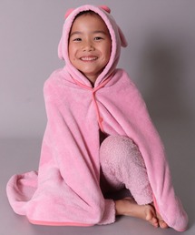 BAYBLO（ベイブロ）の「(SK)吸水速乾 マイクロファイバー ふんわり フード付き バス ポンチョ（タオル）」