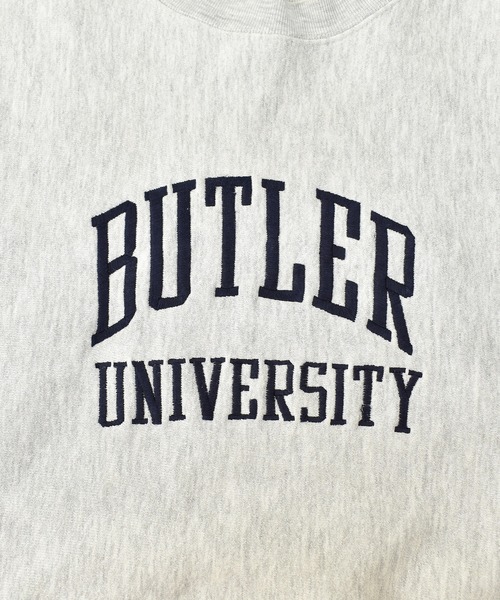 VINTAGE（ヴィンテージ）の「【ヴィンテージ古着】90's Crable Sportswear BUTLER UNIVERSITY カレッジスウェット リバースタイプ USA製（スウェット・メンズ・グレー・X-LARGE）」の3枚目の写真
