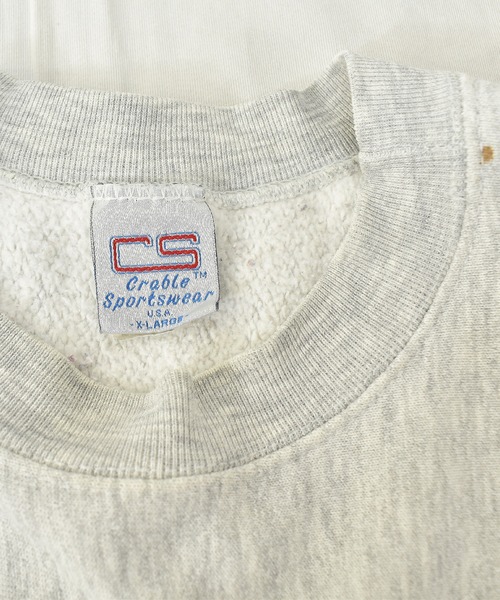 VINTAGE（ヴィンテージ）の「【ヴィンテージ古着】90's Crable Sportswear BUTLER UNIVERSITY カレッジスウェット リバースタイプ USA製（スウェット・メンズ・グレー・X-LARGE）」の14枚目の写真