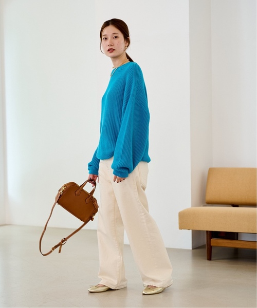 FRAMeWORK（フレームワーク）の「≪追加≫【WEB限定】デニムストレートパンツ2（デニムパンツ・レディース・アイボリー/ブルー系その他・34/40/36/38）」の3枚目の写真