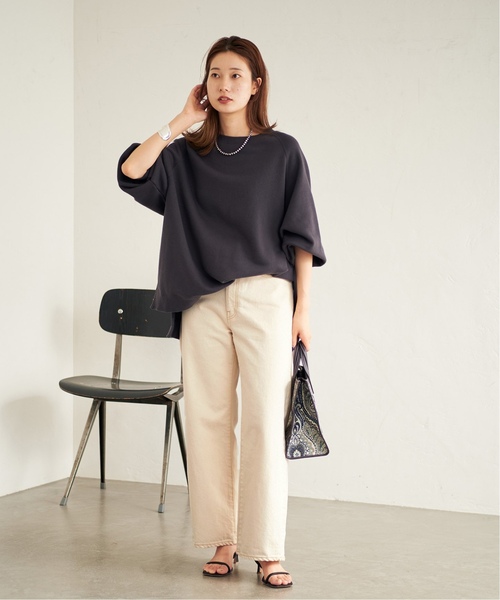 FRAMeWORK（フレームワーク）の「≪追加≫【WEB限定】デニムストレートパンツ2（デニムパンツ・レディース・アイボリー/ブルー系その他・34/40/36/38）」の22枚目の写真