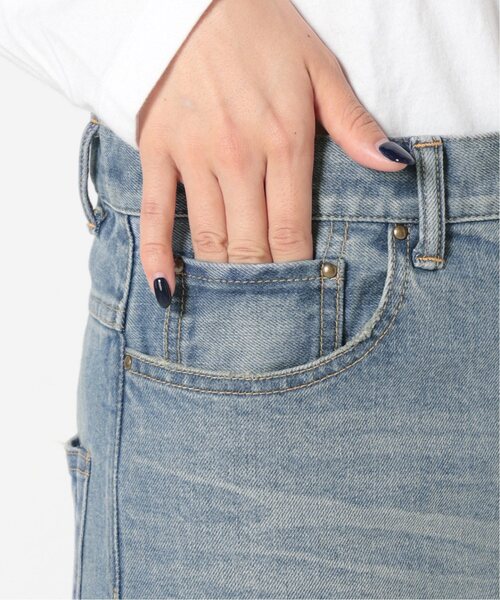 FRAMeWORK（フレームワーク）の「≪追加≫【WEB限定】デニムストレートパンツ2（デニムパンツ・レディース・アイボリー/ブルー系その他・34/40/36/38）」の11枚目の写真