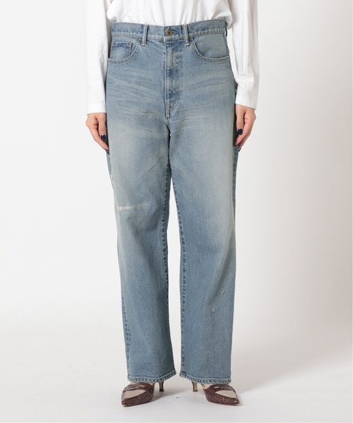 FRAMeWORK（フレームワーク）の「≪追加≫【WEB限定】デニムストレートパンツ2（デニムパンツ・レディース・アイボリー/ブルー系その他・34/40/36/38）」の7枚目の写真