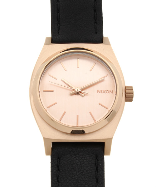 NIXON（ニクソン）の「NIXON / THE SMALL TIME TELLER LEATHER（アナログ腕時計・レディース・マスタード/イエロー系その他/ゴールド/その他1/シルバー・ONE SIZE）」の3枚目の写真