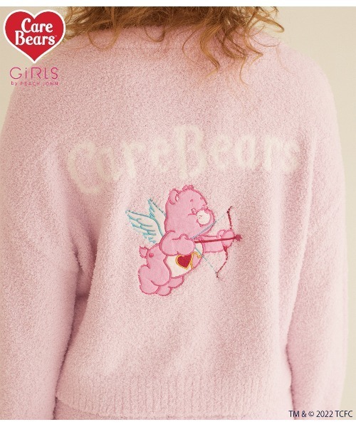 PEACH JOHN（ピーチジョン）の「ケアベアふわもこカーデセットアップ