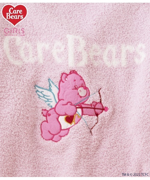 ピーチジョンCare Bears コラボ ケアベア ルームウェア スリッパセット GiRLS by PEACH JOHNが「ケアベア™」と初コラボ！ぬいぐるみの
