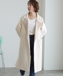 ElegChic（エレグシック）の「衿配色ラップコート（トレンチコート）」