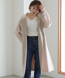 ElegChic（エレグシック）の「衿配色ラップコート（トレンチコート）」