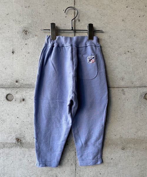 JIPPON(ジポン)の「ミニ裏毛サルエルパンツ/日本製(130~140cm)(その他パンツ・キッズ・ライトグリーン/マスタード/ラベンダー/オレンジ/オフホワイト/ブルー/杢グレー・130/140)」の6枚目の写真