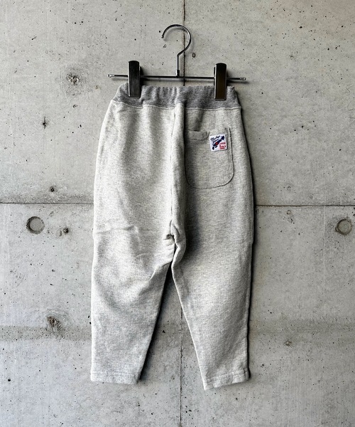 JIPPON(ジポン)の「ミニ裏毛サルエルパンツ/日本製(130~140cm)(その他パンツ・キッズ・ライトグリーン/マスタード/ラベンダー/オレンジ/オフホワイト/ブルー/杢グレー・130/140)」の3枚目の写真