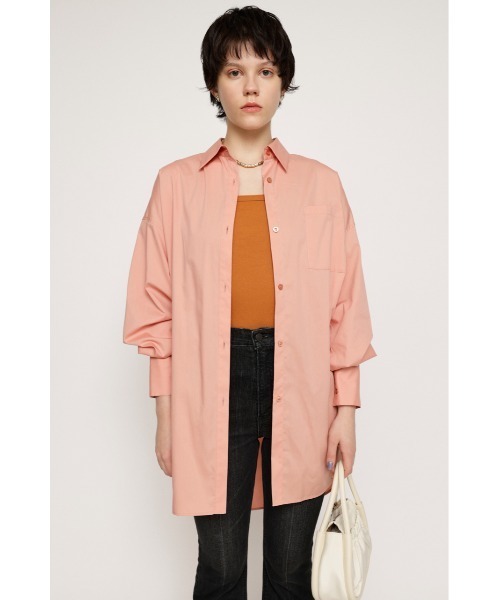 SLY(スライ)の「OVERSIZED ARM SLIT SH オーバーサイズ アームスリット シャツ EASY CARE(シャツ/ブラウス・レディース・ブルー/ピンク/ホワイト・FREE)」の20枚目の写真