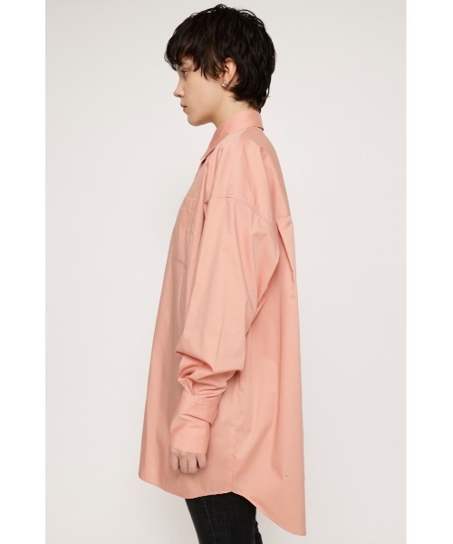 SLY(スライ)の「OVERSIZED ARM SLIT SH オーバーサイズ アームスリット シャツ EASY CARE(シャツ/ブラウス・レディース・ブルー/ピンク/ホワイト・FREE)」の8枚目の写真