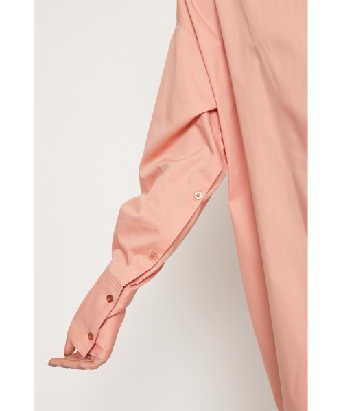 SLY(スライ)の「OVERSIZED ARM SLIT SH オーバーサイズ アームスリット シャツ EASY CARE(シャツ/ブラウス・レディース・ブルー/ピンク/ホワイト・FREE)」の21枚目の写真