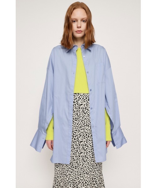 SLY(スライ)の「OVERSIZED ARM SLIT SH オーバーサイズ アームスリット シャツ EASY CARE(シャツ/ブラウス・レディース・ブルー/ピンク/ホワイト・FREE)」の7枚目の写真