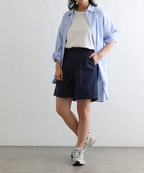 COLONY 2139（コロニートゥーワンスリーナイン）の「タックショートパンツ（その他パンツ・レディース・ネイビー/アイボリー/ブラック・SMALL/MEDIUM）」の22枚目の写真