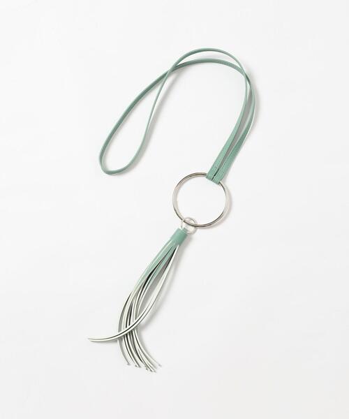 coen（コーエン）の「チャーム付きスマホショルダーバッグ（ショルダーバッグ・レディース・ケリーグリーン/ベージュ/ブラック・FREE）」の22枚目の写真