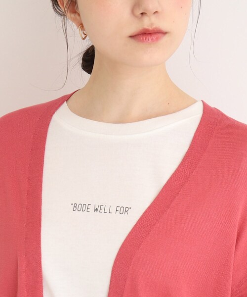 DRESKIP（ドレスキップ）の「◆【接触冷感】さらっと羽織れる便利アイテム！ショート トッパー カーディガン（カーディガン/ボレロ・レディース・オフホワイト/ピンク系/ライトグレー/グリーン/ブラック・03/04/02）」の9枚目の写真