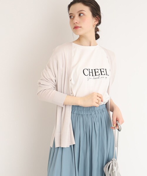 DRESKIP（ドレスキップ）の「◆【接触冷感】さらっと羽織れる便利アイテム！ショート トッパー カーディガン（カーディガン/ボレロ・レディース・オフホワイト/ピンク系/ライトグレー/グリーン/ブラック・03/04/02）」の19枚目の写真