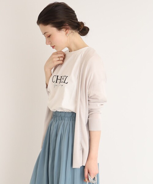 DRESKIP（ドレスキップ）の「◆【接触冷感】さらっと羽織れる便利アイテム！ショート トッパー カーディガン（カーディガン/ボレロ・レディース・オフホワイト/ピンク系/ライトグレー/グリーン/ブラック・03/04/02）」の20枚目の写真