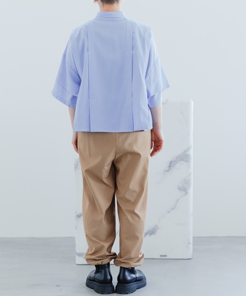 LOWRYS FARM（ローリーズファーム）の「スソシボリパンツ　188779（その他パンツ・キッズ・ベージュ/ネイビー・150cm/160cm）」の14枚目の写真