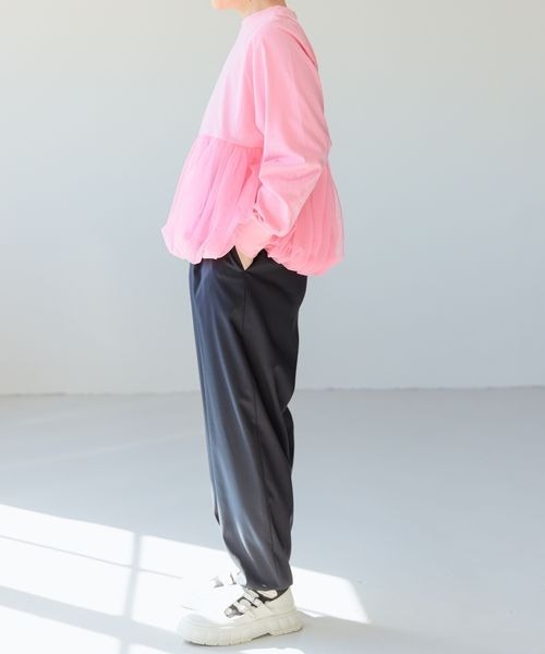 LOWRYS FARM（ローリーズファーム）の「スソシボリパンツ　188779（その他パンツ・キッズ・ベージュ/ネイビー・150cm/160cm）」の17枚目の写真