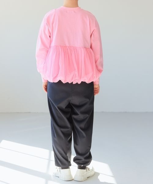 LOWRYS FARM（ローリーズファーム）の「スソシボリパンツ　188779（その他パンツ・キッズ・ベージュ/ネイビー・150cm/160cm）」の18枚目の写真