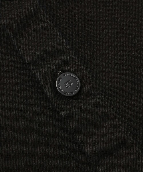 RAF SIMONS(ラフシモンズ)の「Oversized short sleeved denim shirt(シャツ/ブラウス・メンズ・ブラック・S/M)」の4枚目の写真