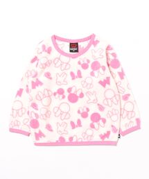 Disney（ディズニー）の「ディズニー 総柄 フリース トレーナー 7664K（スウェット）」