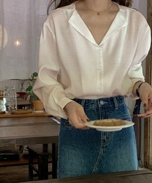 オープンカラーシャツ