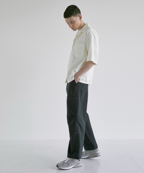 CITY TOKYO（シティトウキョウ）の「TECHワイドパラシュートカーゴパンツ（カーゴパンツ・メンズ・ブラック/ライトグレー・2/1）」の5枚目の写真