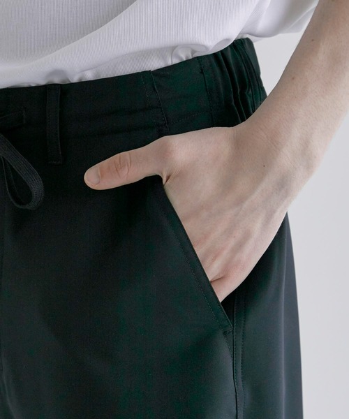 CITY TOKYO（シティトウキョウ）の「TECHワイドパラシュートカーゴパンツ（カーゴパンツ・メンズ・ブラック/ライトグレー・2/1）」の10枚目の写真