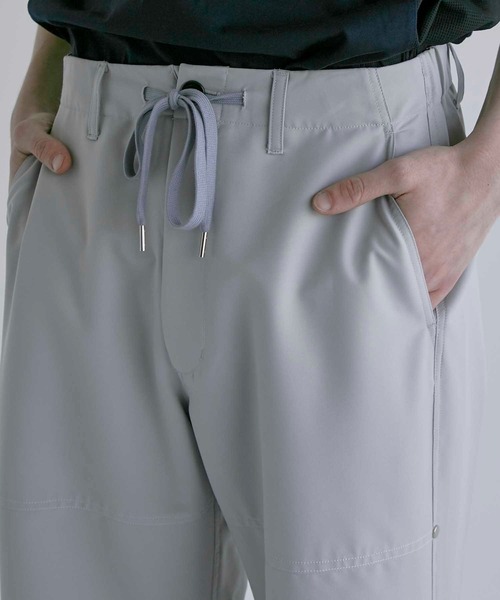 CITY TOKYO（シティトウキョウ）の「TECHワイドパラシュートカーゴパンツ（カーゴパンツ・メンズ・ブラック/ライトグレー・2/1）」の20枚目の写真