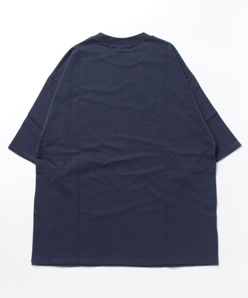 coca（coca）（コカ）の「メンズOEコットンクルーネックTシャツ（Tシャツ/カットソー・メンズ・ホワイト/ライトグレー/ネイビー/ライトグリーン/ブラック/オレンジ/ライトベージュ/ピンク・L/M/XL）」の9枚目の写真