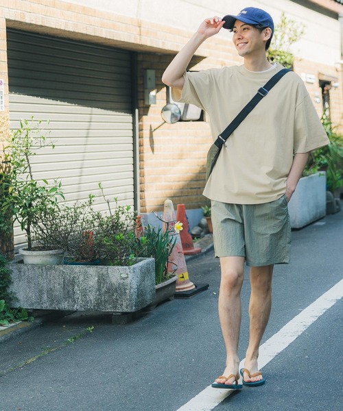 coca（coca）（コカ）の「メンズOEコットンクルーネックTシャツ（Tシャツ/カットソー・メンズ・ホワイト/ライトグレー/ネイビー/ライトグリーン/ブラック/オレンジ/ライトベージュ/ピンク・L/M/XL）」の16枚目の写真