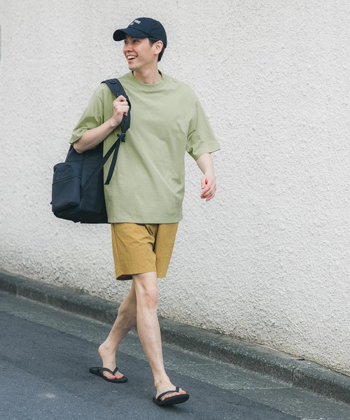 coca（coca）（コカ）の「メンズOEコットンクルーネックTシャツ（Tシャツ/カットソー・メンズ・ホワイト/ライトグレー/ネイビー/ライトグリーン/ブラック/オレンジ/ライトベージュ/ピンク・L/M/XL）」の19枚目の写真