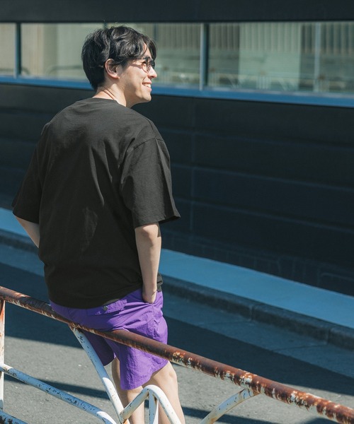 coca（coca）（コカ）の「メンズOEコットンクルーネックTシャツ（Tシャツ/カットソー・メンズ・ホワイト/ライトグレー/ネイビー/ライトグリーン/ブラック/オレンジ/ライトベージュ/ピンク・L/M/XL）」の13枚目の写真