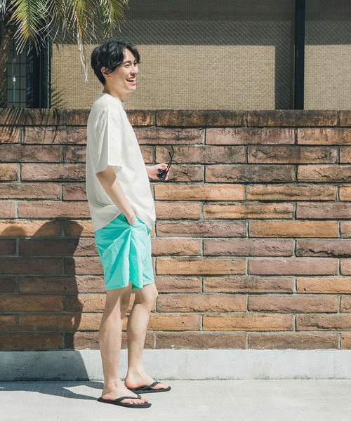 coca（coca）（コカ）の「メンズOEコットンクルーネックTシャツ（Tシャツ/カットソー・メンズ・ホワイト/ライトグレー/ネイビー/ライトグリーン/ブラック/オレンジ/ライトベージュ/ピンク・L/M/XL）」の11枚目の写真