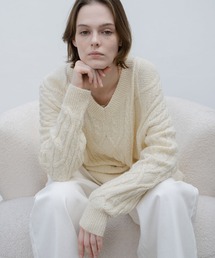 オーバーサイズ ケーブル ニット」に該当するファッション通販 - ZOZOTOWN