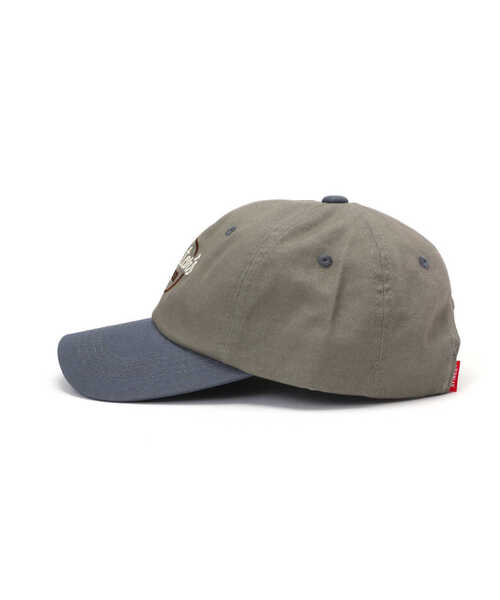 AVIREX（アヴィレックス）の「AVIATOR DINER LOW CAP / アヴィエーター ダイナー キャップ（キャップ・メンズ・ホワイト/ネイビー/グレー・F）」の5枚目の写真