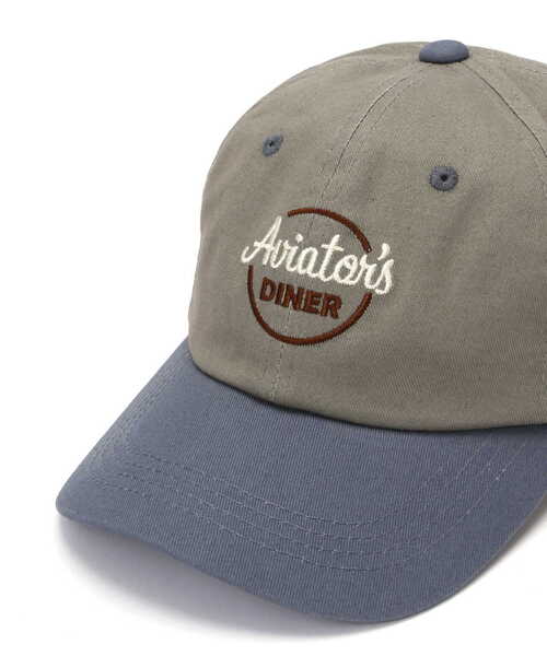 AVIREX（アヴィレックス）の「AVIATOR DINER LOW CAP / アヴィエーター ダイナー キャップ（キャップ・メンズ・ホワイト/ネイビー/グレー・F）」の7枚目の写真