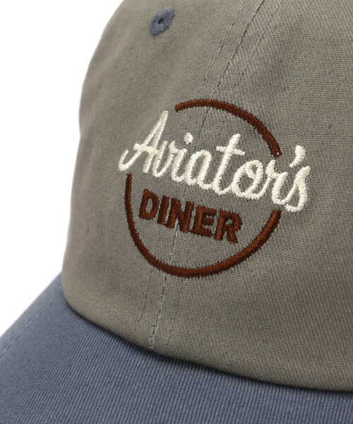 AVIREX（アヴィレックス）の「AVIATOR DINER LOW CAP / アヴィエーター ダイナー キャップ（キャップ・メンズ・ホワイト/ネイビー/グレー・F）」の8枚目の写真