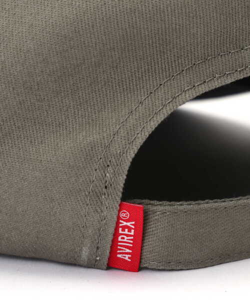 AVIREX（アヴィレックス）の「AVIATOR DINER LOW CAP / アヴィエーター ダイナー キャップ（キャップ・メンズ・ホワイト/ネイビー/グレー・F）」の9枚目の写真