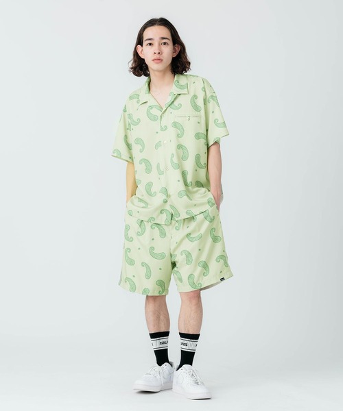 SILAS（サイラス）の「PAISLEY S/S OPEN COLLAR SHIRT（シャツ/ブラウス・メンズ・ブラック/ライトグリーン・XL/L/M）」の19枚目の写真