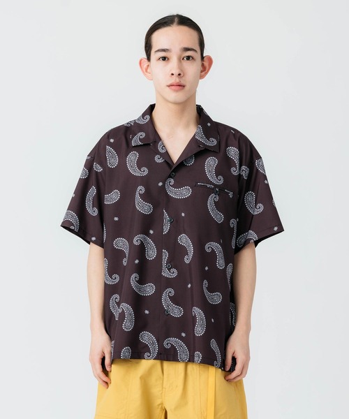 SILAS（サイラス）の「PAISLEY S/S OPEN COLLAR SHIRT（シャツ/ブラウス・メンズ・ブラック/ライトグリーン・XL/L/M）」の20枚目の写真